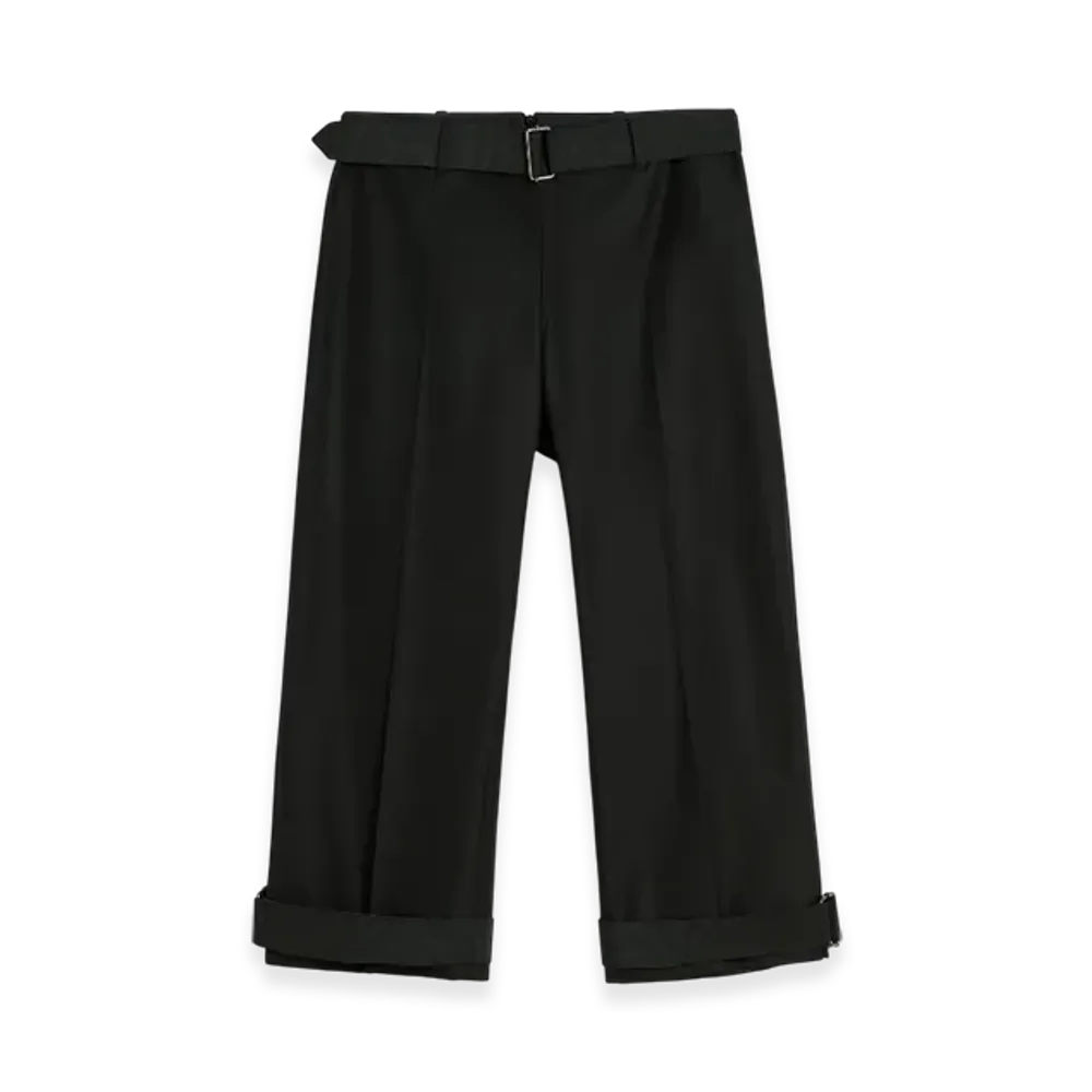 OUR LEGACY Sporty Capri "Tasteful Black Megatwist Twill"