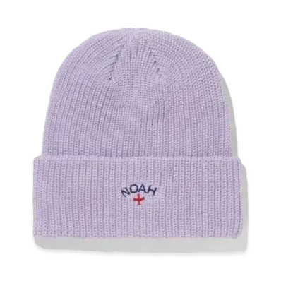 Noah Core Logo Beanie "Lilac"