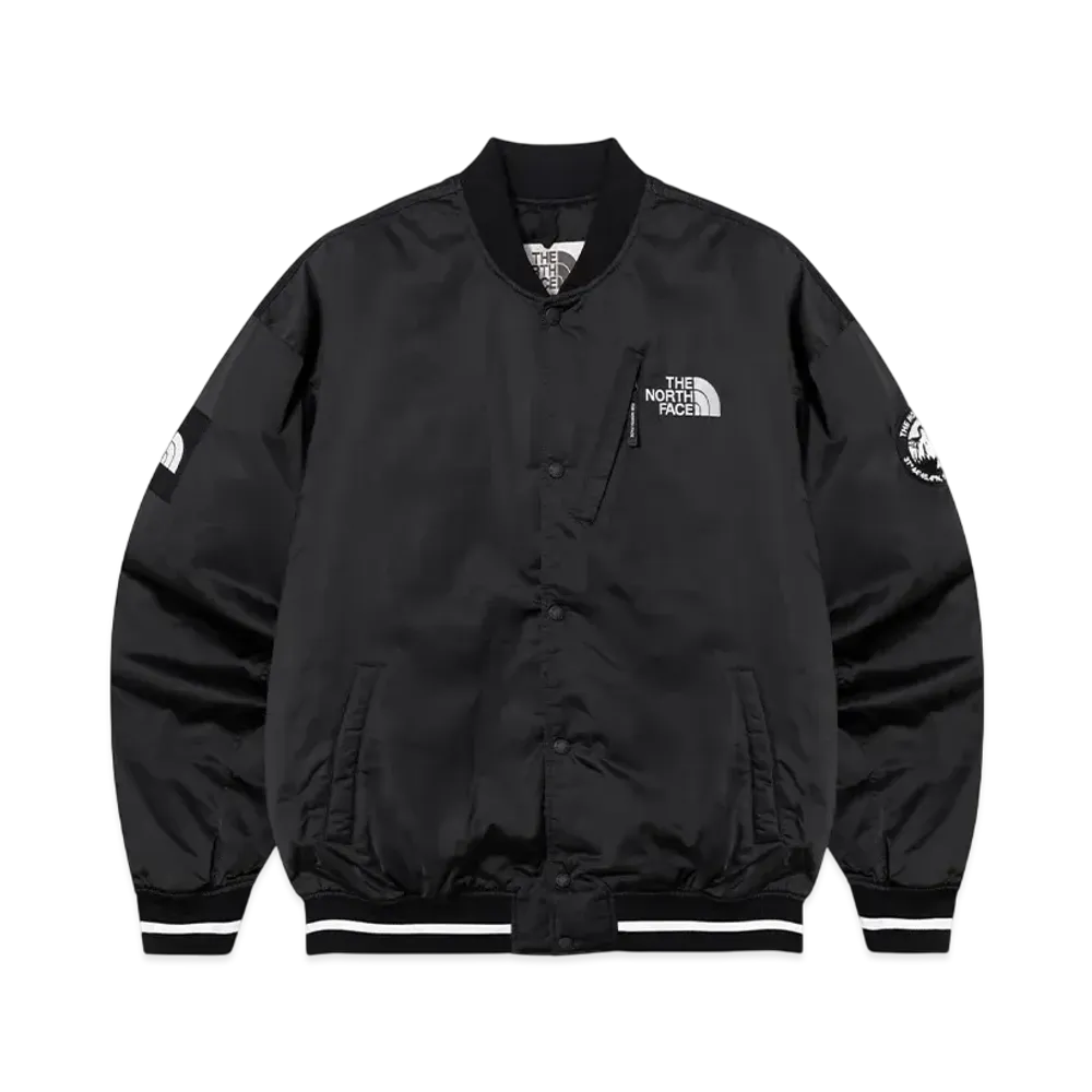 The North Face Player Varsity Jacket "Black"