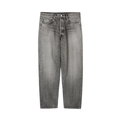 Graphpaper Selvage Denim Five Pocket Tapered Pants -Light Fade- "Black"