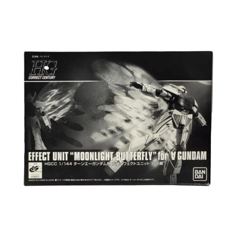 BANDAI "HIGH GRADE" -Turn A Gundam- HGCC 1/144 Turn A Gundam Expansion Effect Unit "Moonlight Butterfly"