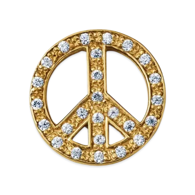 GOD ONLY KNOWS Peace Mark Parts "Gold"