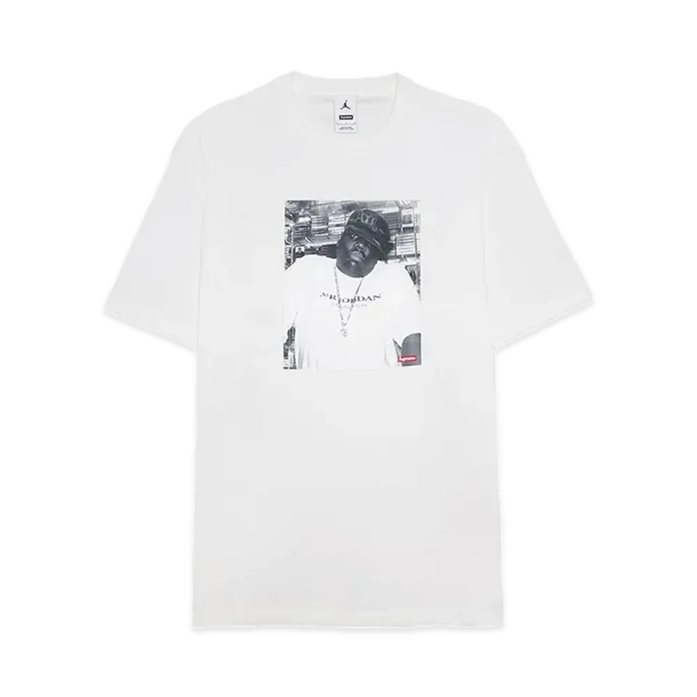 Supreme x Jordan Biggie S/S Top "White"