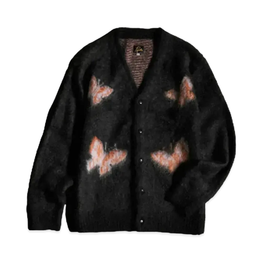 Needles x END. MOHAIR CARDIGAN "Paipillon"