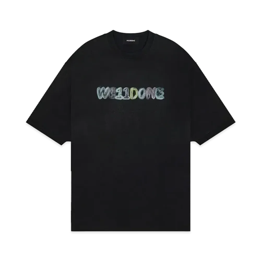 WE11DONE Heavenly We11Done Logo T-shirt "Black"