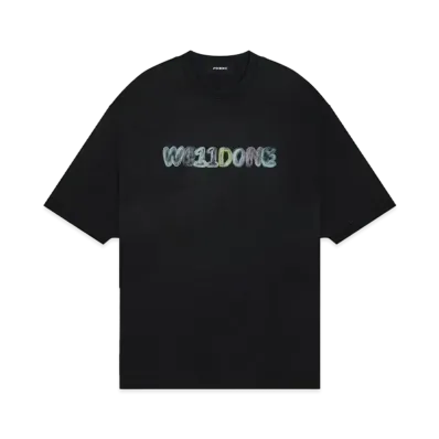 WE11DONE Heavenly We11Done Logo T-shirt "Black"