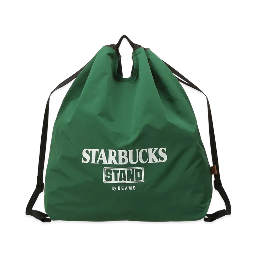 STARBUCKS STAND x BEAMS 2Way Knapsack "Green"