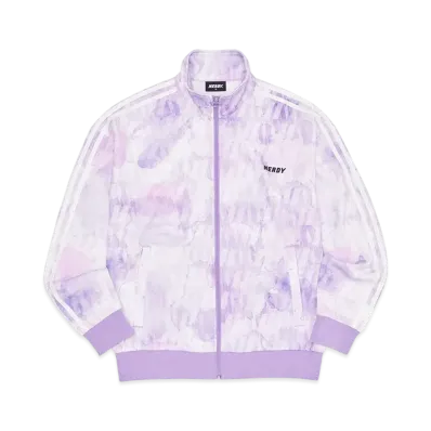 atmos x NERDY DNA Watercolor Brush Track Top "Purple"