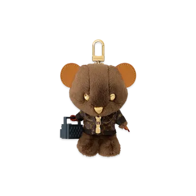 Louis Vuitton Bag Charm LV Louis Bear "Brown"