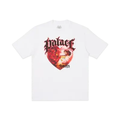 PALACE Save Thyself T-Shirt "White"