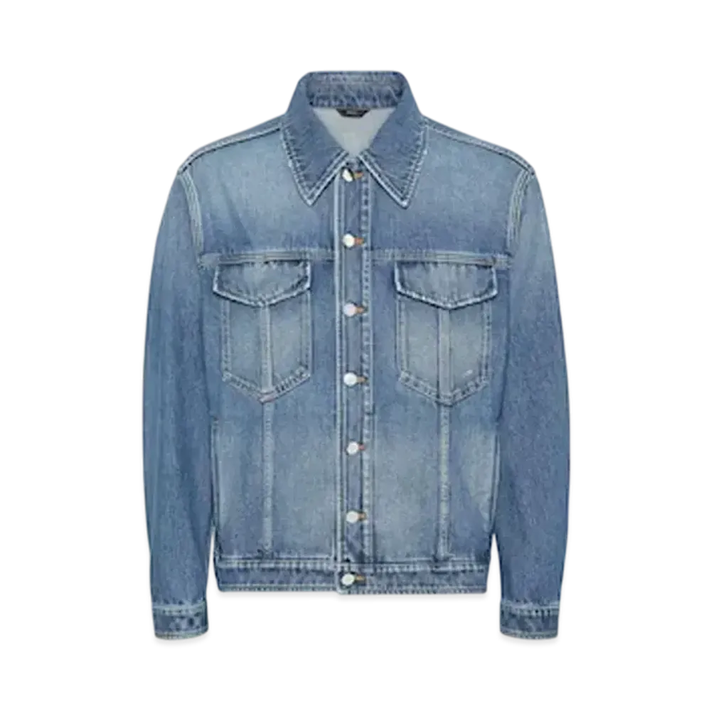 FENDI Men's Jeans Jacket "Blue"