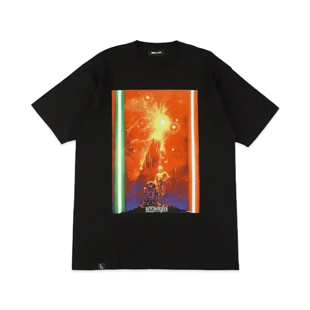 WIND AND SEA x Star Wars Return Of The Jedi Tee "Black"