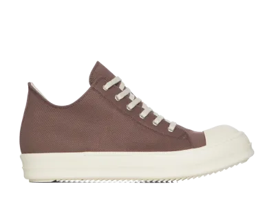 Rick Owens DRKSHDW FW26 Tower Low Sneaks 13oz Overdyed Denim "Grape/Milk"