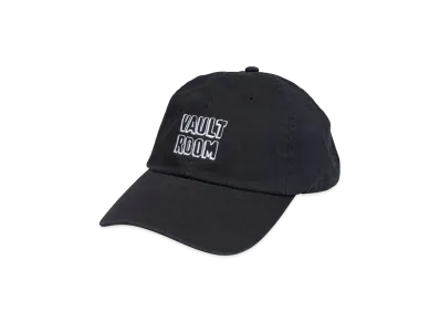 VAULTROOM Stacked Logo Cap "Black"