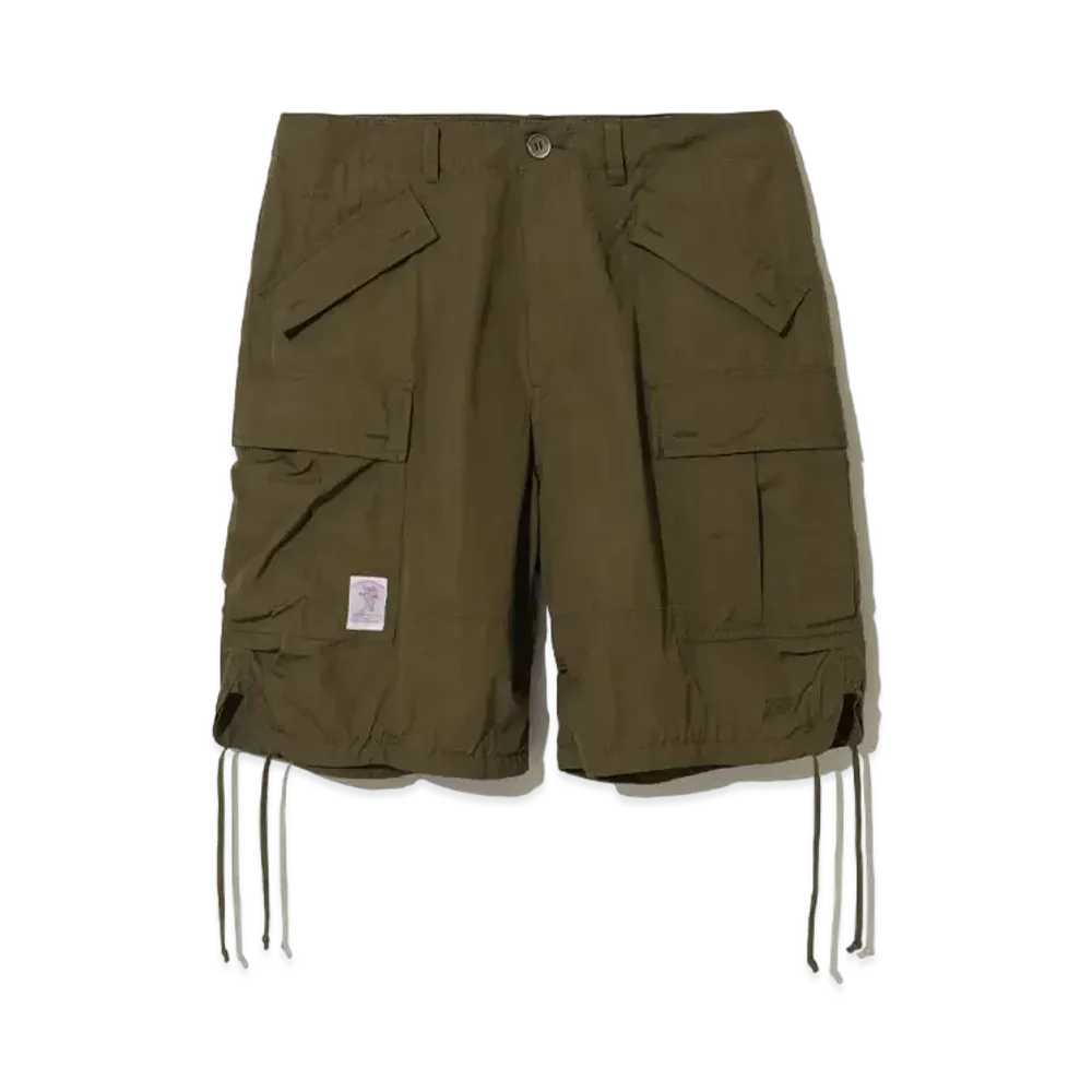 UNDERCOVER 24SS Cotton Shirter Amie Shorts "Gray Khaki"
