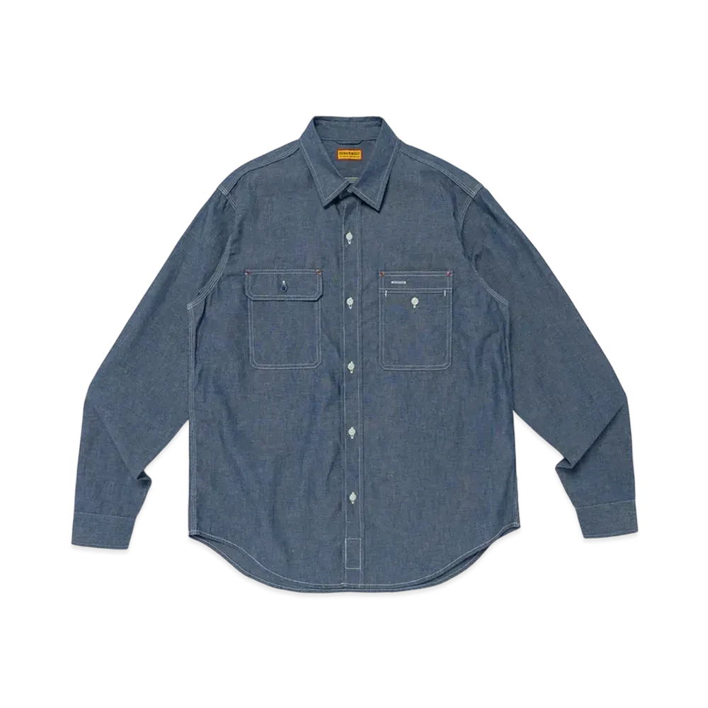 HUMAN MADE Chambray Shirt "Indigo"