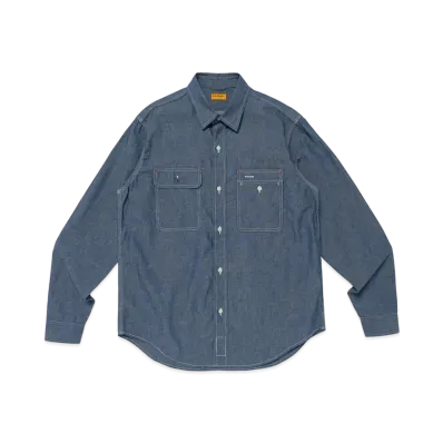 HUMAN MADE Chambray Shirt "Indigo"