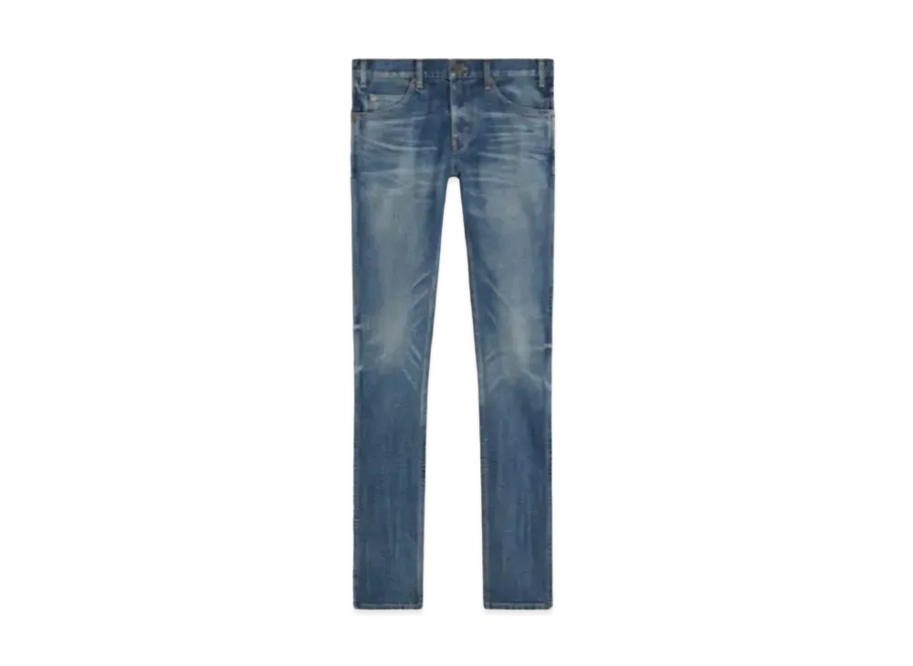 CELINE Skinny Jeans / Denim Union Wash "Union Wash"