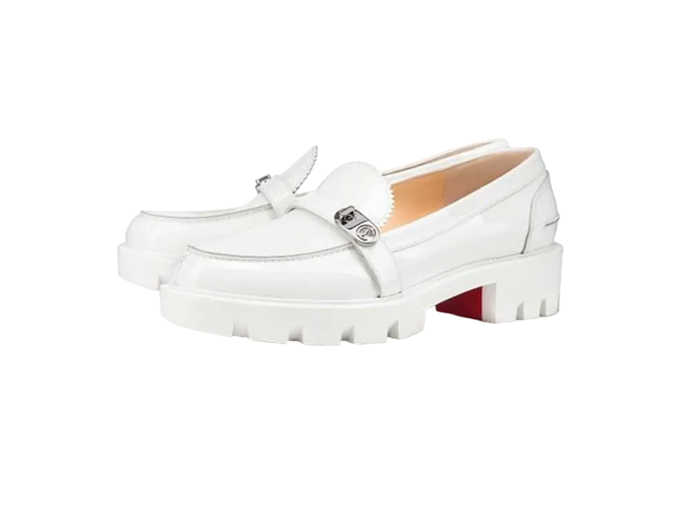 Christian Louboutin Lock Woody "Bianco(White)"