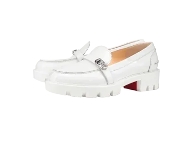 Christian Louboutin Lock Woody "Bianco(White)"
