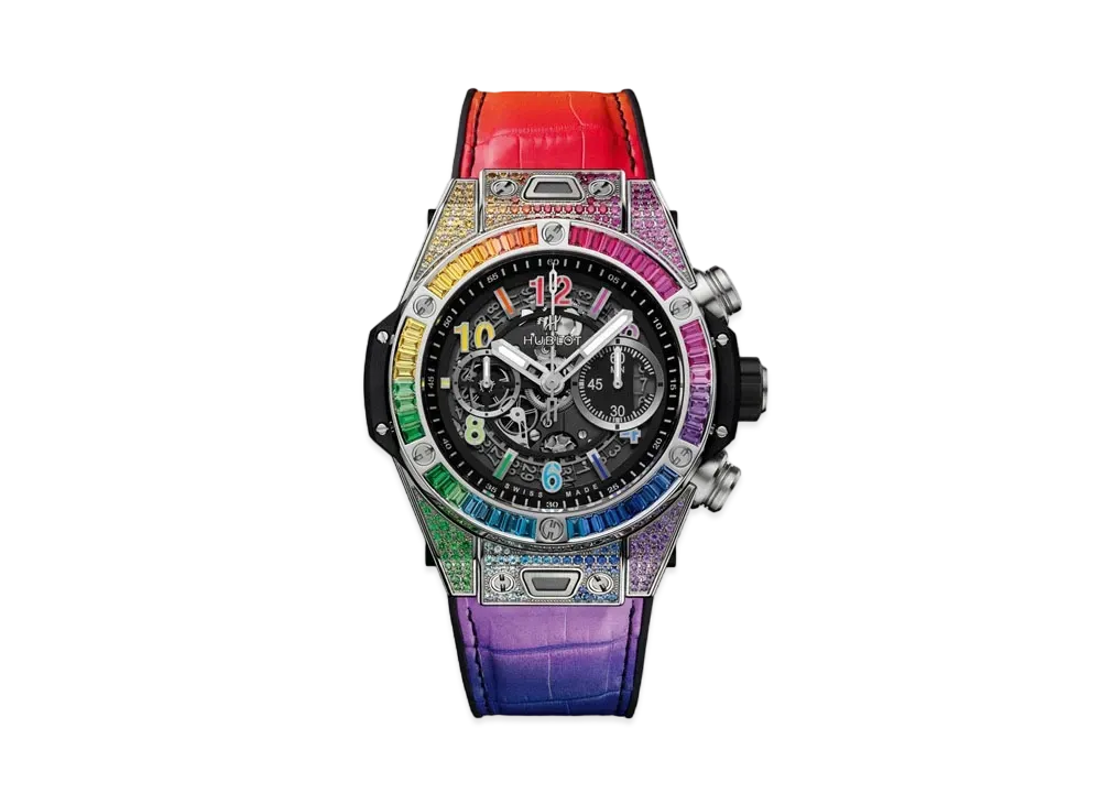 HUBLOT Big Bang Unico Titanium Rainbow 45mm