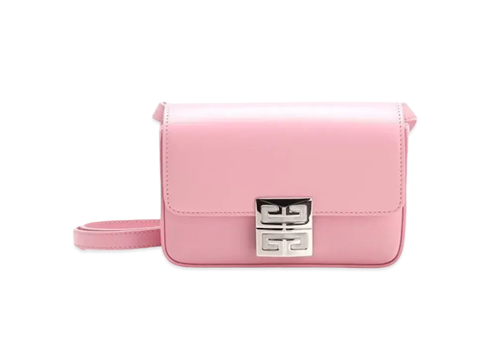 GIVENCHY Small 4G Bag in Box Leather "Baby Pink"