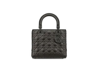 Dior Lady Dior Medium Bag Cannage Calfskin "Black"
