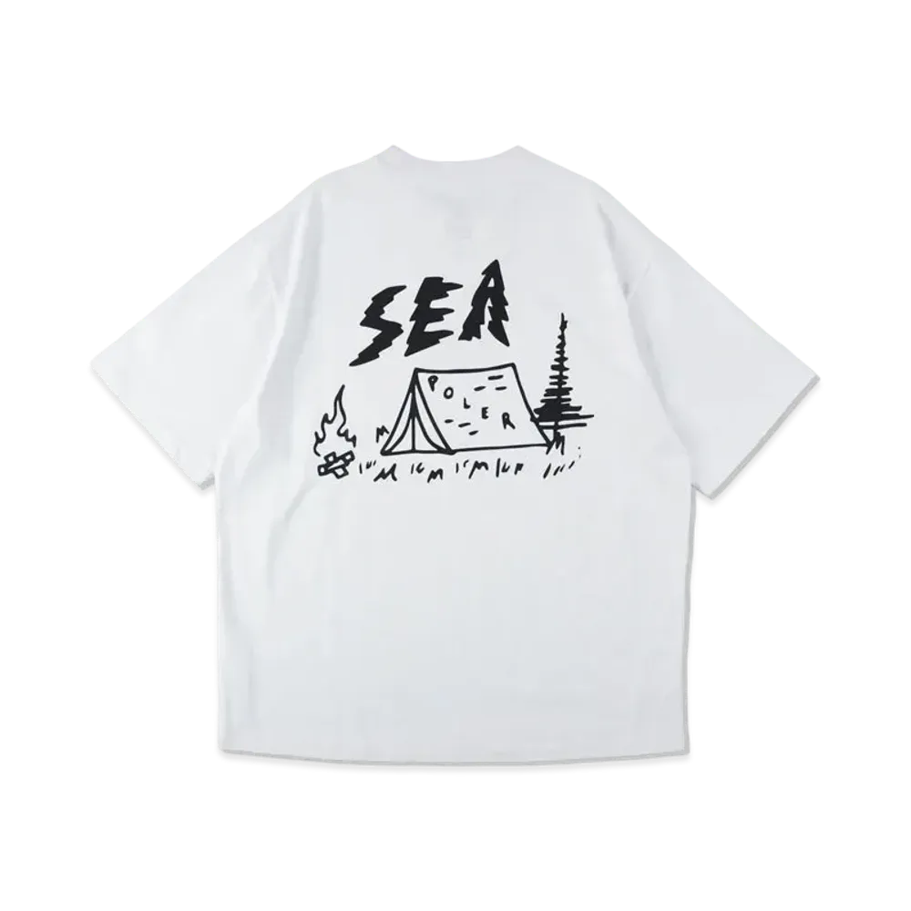 WIND AND SEA x POLeR Tee4 "White"