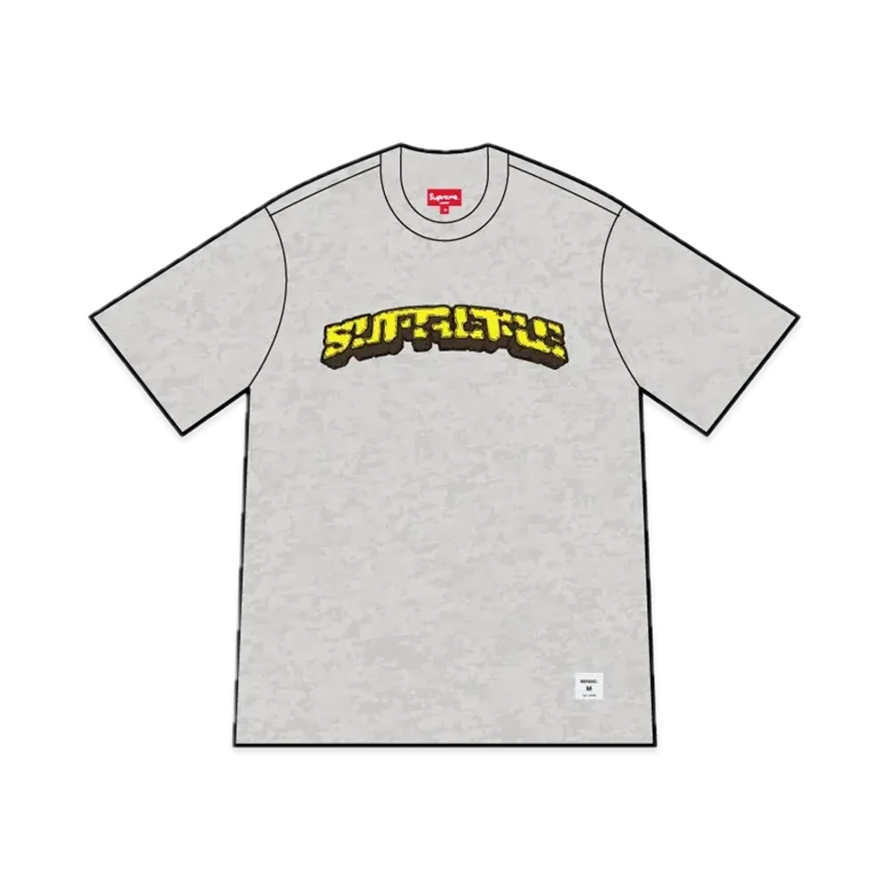 シュプリーム ブロック アーチ エスエス トップ "ヘザー グレー"