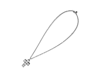 GUCCI Square G Cross Necklace
