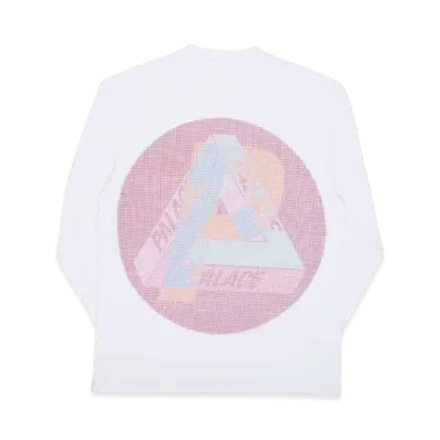 PALACE Multi P Longsleeve "White"