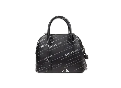 BALENCIAGA Leather Handbag "Black"