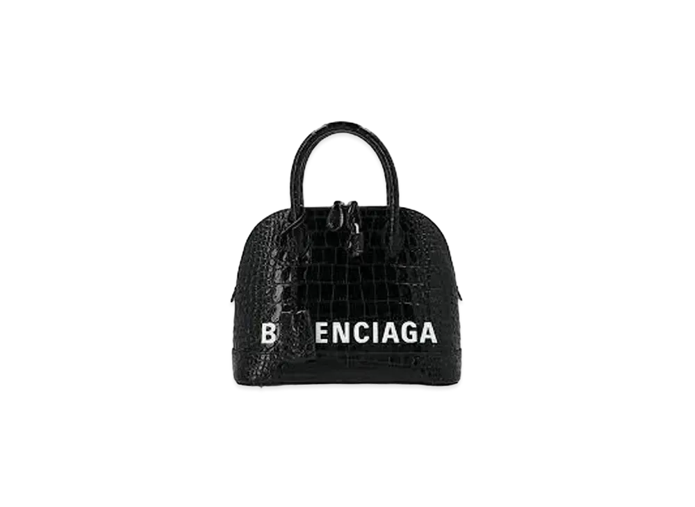 BALENCIAGA Calfskin Handbag "Black"