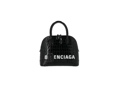BALENCIAGA Calfskin Handbag "Black"