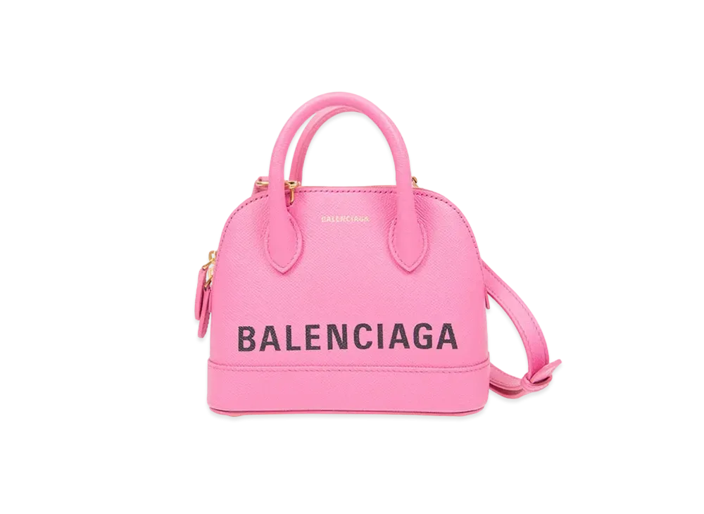BALENCIAGA Plus Small Ville Handbag "Pink"