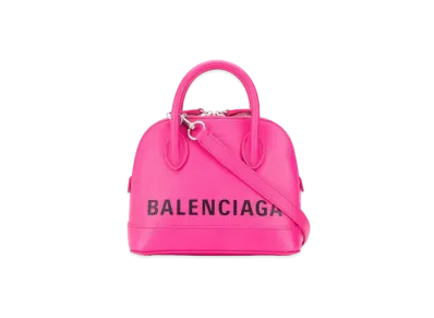 BALENCIAGA Leather Handbag "Pink"