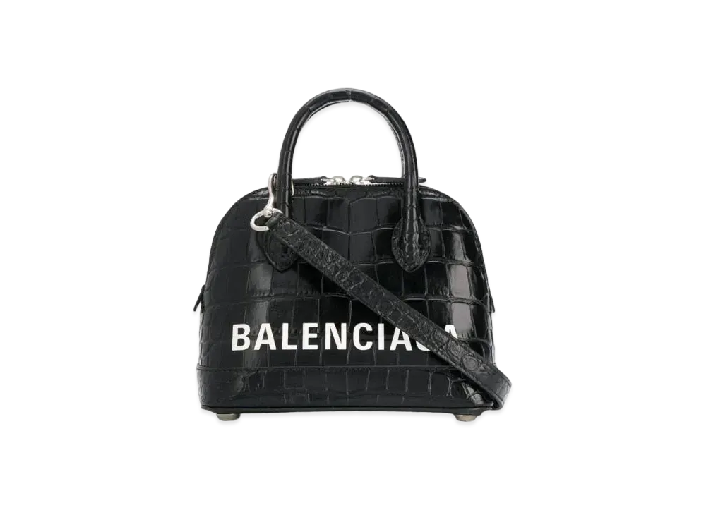 BALENCIAGA Leather Handbag "Black"