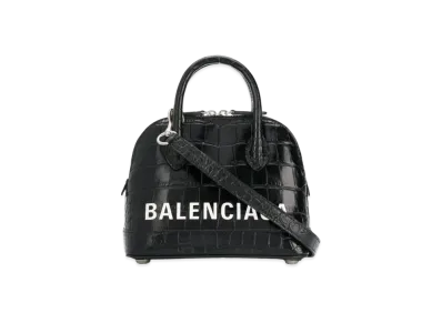 BALENCIAGA Leather Handbag "Black"