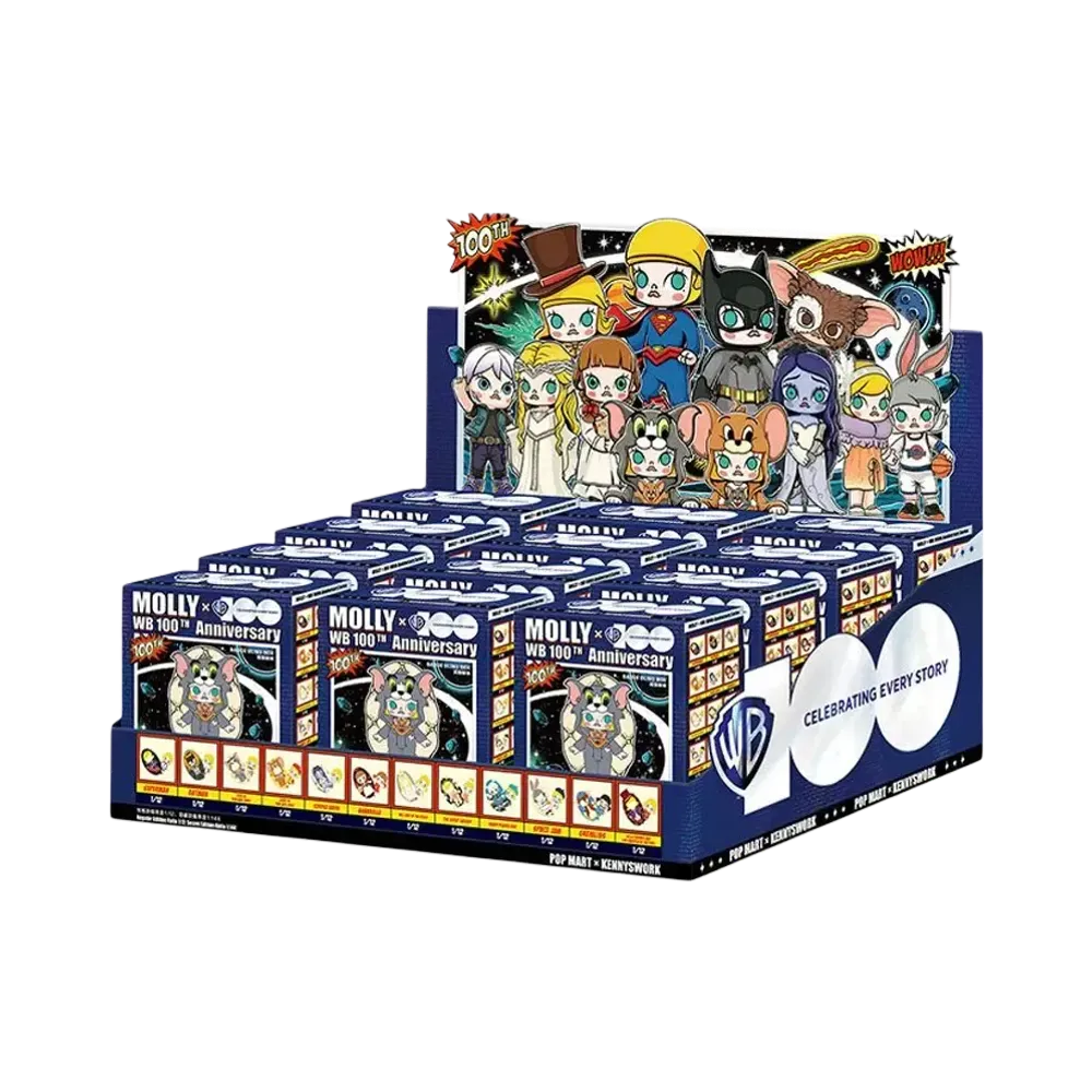 POP MART MOLLY x Warner Bros. 100th Anniversary Series Badge [Assortment Box]