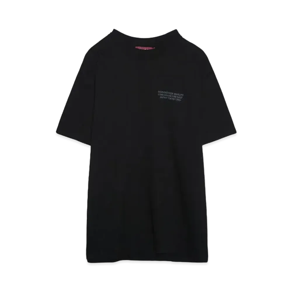 Hide and Seek Logo S/S Tee-2(24ss) "BLACK"