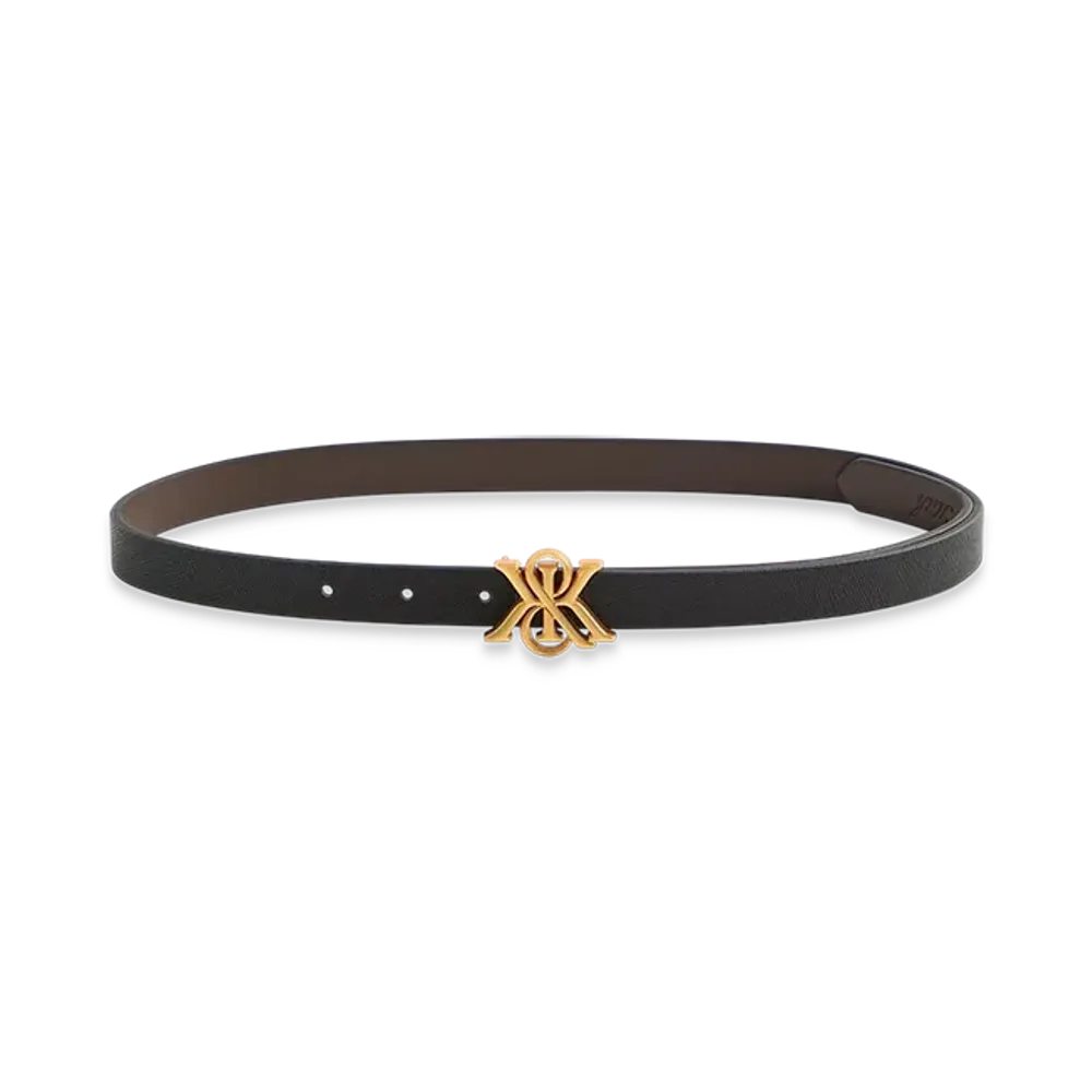 Kith Women's Reversible Crest Belt "Black"