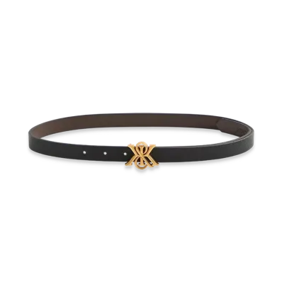 Kith Women's Reversible Crest Belt "Black"