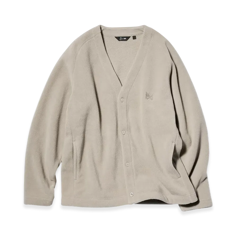 Uniqlo x NEEDLES Fleece Oversize Cardigan "Beige"