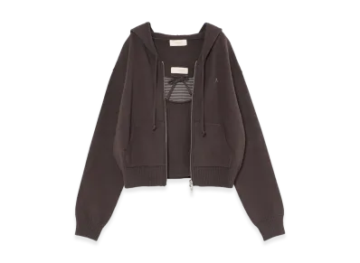 ANDMARY Women's Jenny Hoodie Set Tops "Brown"