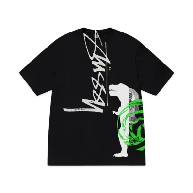 Stussy David Carson Dino Tee "Black"