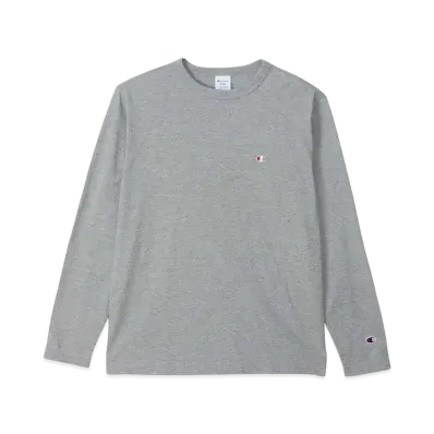 Champion Long Sleeve T-shirt "Oxford Gray"