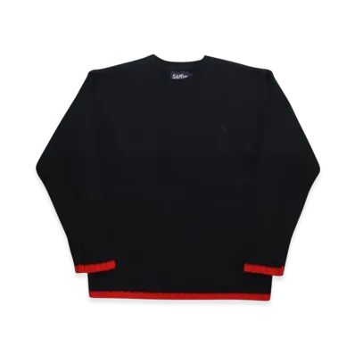 SAPEur Crew Neck Knit "Navy"