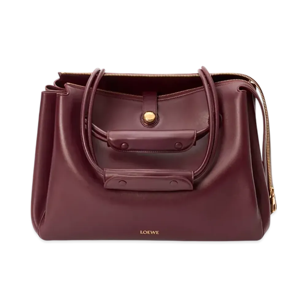 LOEWE Madrid Bag Large "Dark Burgundy"