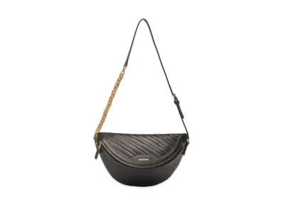 BALENCIAGA Shoulder Bag Lambskin "Black"