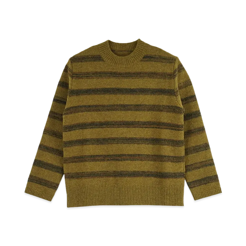 Maison Margiela Wool Stripe Sweater "Khaki"
